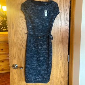 XS Express Belted Sheath Dress